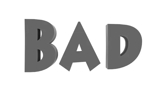 BADのフリー素材