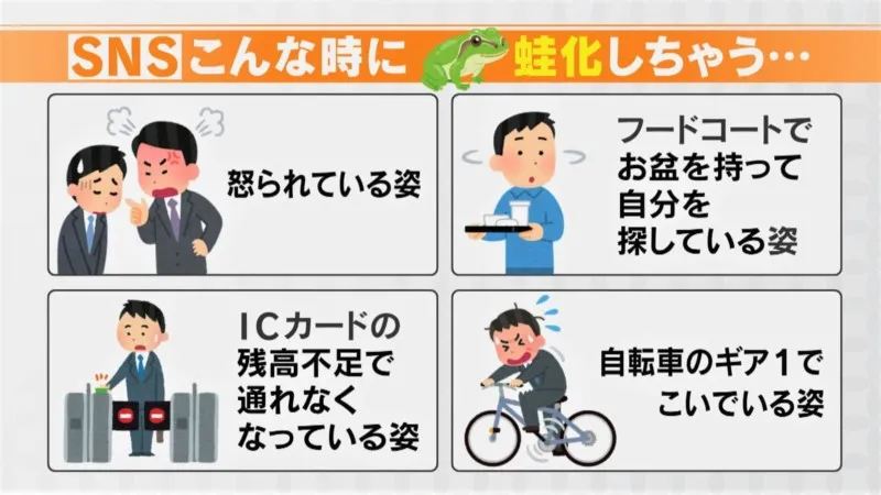 主な蛙化現象