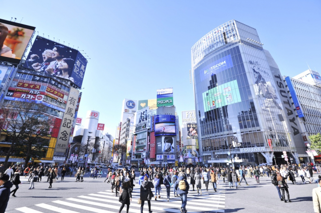 渋谷の街