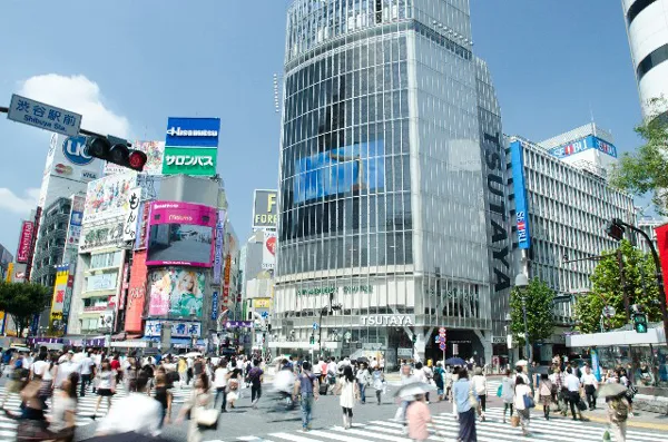 渋谷の街並み