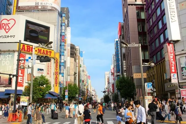 池袋の街並み