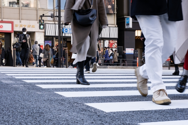 銀座コリドー通りの女性の特徴