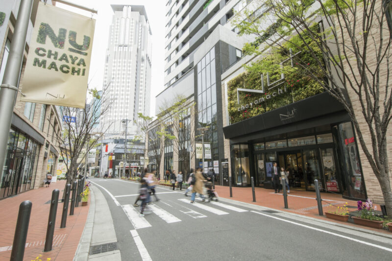 NU茶屋町付近