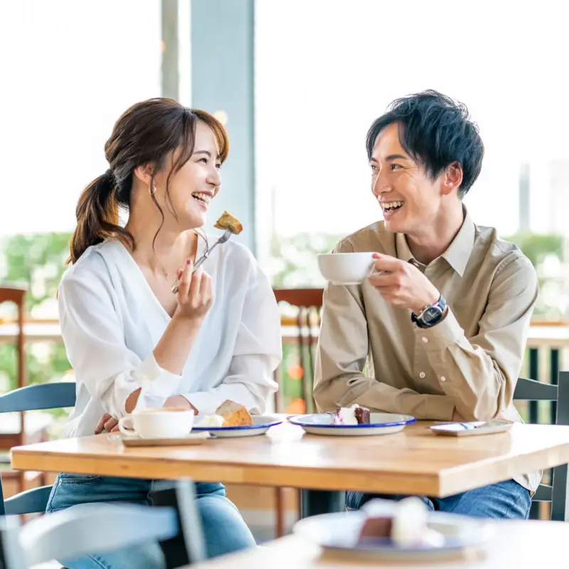 デートする男女