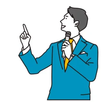 笑える大きな失敗談を話す