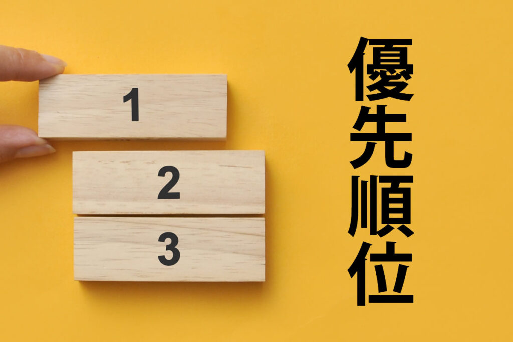 優先順位